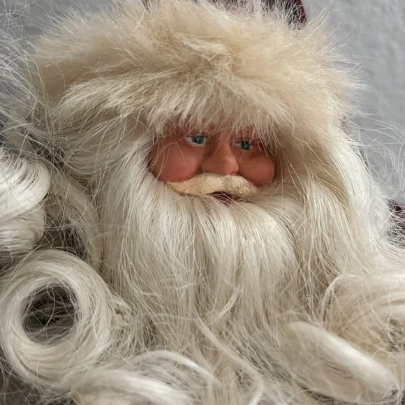 Vintage Holiday Christmas Santa Claus Vintage Small Sitter Home-decor Final Sale - Picture 3 of 7